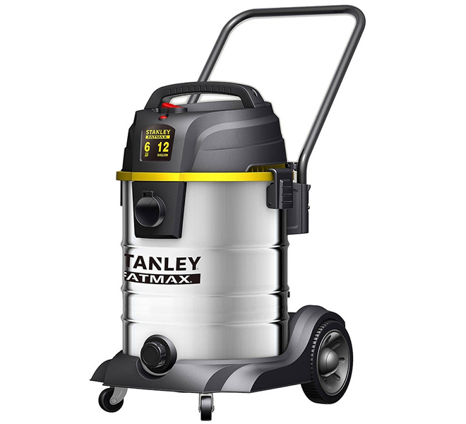Máy hút bụi 3 chức năng - Khô/Ướt/Thổi - Hiệu Stanley USA - SL19501-12B - motor 2 tầng